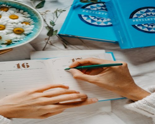 Plánování v diáři